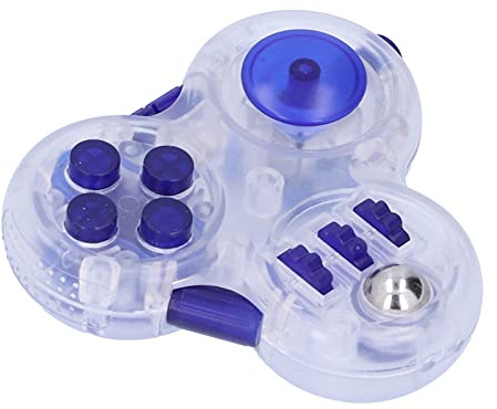 Zerodis Fidget Controller Pad Cube, ABS-material, Stressavlastningsleksak med Avkopplande Funktioner, Lätt och Bärbar för Vuxna och Barn