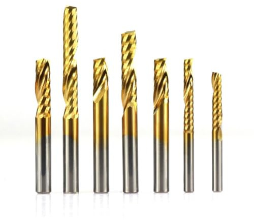 NEIQIUWING Carbide Upward Spiral Cutter Engraving CNC Cutter