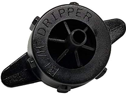 RIEGOPRO Gotero Autocompensante | Caudal 4 l/h | Desmontables para Limpieza | Bolsa de 100 Unidades
