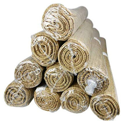 Toshiro Swords 10x Tatami Omote Matte - Tameshigiri Schnittmatte | Jeweils 108 x 200 cm - Übungsmatte für Tameshigiri - fertig gerollt und für Wässern optimiert