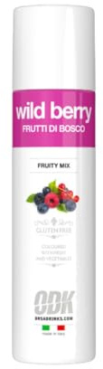 Purea di Frutta Orsadrinks Odk Mix Wild Berry Frutti di Bosco Bottiglia Pet 1 Kg