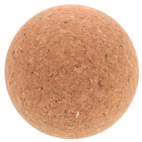 HAPINARY Kork Massageball Yoga Faszienball für Rücken und Beine Leichter Praktischer Massageball zur Muskelentspannung nach Training mit Natürlichem Korkstaub