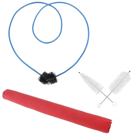 Trompete Wartung Reinigung Pflege Kit Set Mundstück Bürste Ventil Bürste Flexibel Schlange Reinigungstuch Zubehör Trompetenpflege