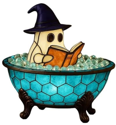 Lampada da bagno a bolle fantasma (1pcs)