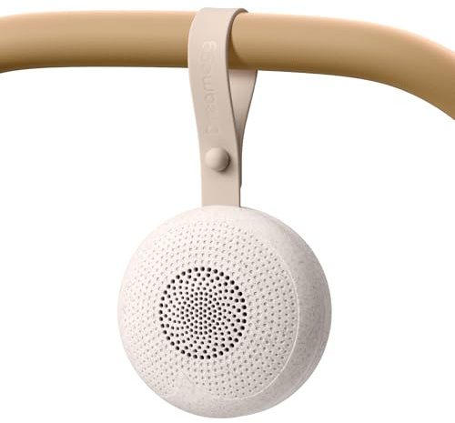 Dreamegg Portable Machine à Bruit Blanc pour Bébé, Sans BPA et Écologique | 21 Sons (Bruit Blanc + Berceuses), 1800mAh, USB-C, 30 Niveaux de Volume, 30/60/90 Min Minuterie, pour Bébé, Voyage, Cadeau
