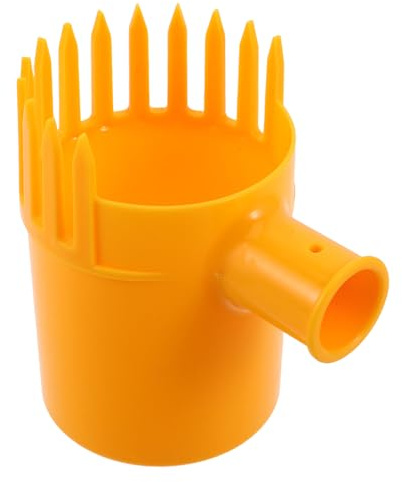 TOBBOMEY Cabezal Recolector de Frutos de Árbol para Azufaifo Silvestre Plástico Resistente Tamaño Único Accesorio para Recolectar Frutas Manzanas y Cítricos Huertos