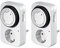 Zeitschaltuhr Analog, mechanischer Timer für die Steckdose, Energieklasse A+ (für innen (2er Set))