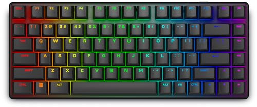 Alienware Tastiera gaming wireless Pro Bluetooth 5.1/2.4 GHz - Connettività radiofrequenza - Meccanica lineare - Interruttori sostituibili a caldo - Connettività tri-modalità - Altezza regolabile