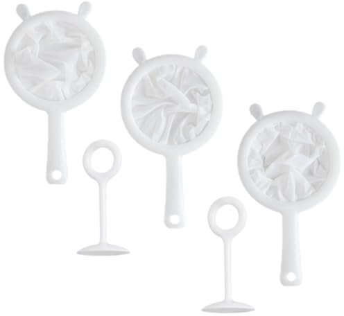 PHENOFICE 1juego Coladores De Malla Fina Para Cocina Filtro Multipropósito Con Herramienta De Prensado Para Leche De Soja Jugos y Resistente y Reutilizable