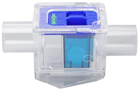 Valvola di Ritegno Condensa DN25/DN32, in PC, Antiriflusso e Antiodore per Condizionatore d'Aria Centrale, Installazione Verticale e Orizzontale, Filettatura 1,23 MPa
