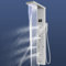 LED Panneau de douche avec robinet, 5 Fonctions, Panneau Colonne Douche Pluie, Jets de Massage, Douchette, Bec de Baignoire et Affichage de la Température con Display LCD per Bagno