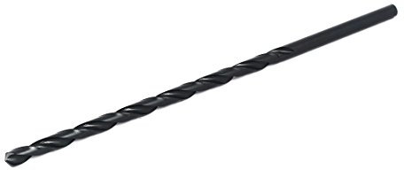 sourcing map 8mm Dmr 250mm lang HSS Metallbohrer Gerader Rundschaft Spiralbohrer Schwarz DE de