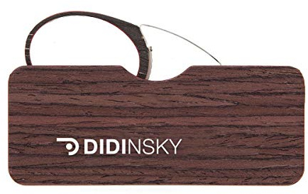 DIDINSKY Orsay randlose Lesebrille, Holz +2,0