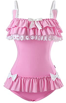 LittleForBig Bomull Fancy Bunny Sparkdräkt Onesie Pyjamas teddy underkläder en del babydoll Kroppsdräkt S
