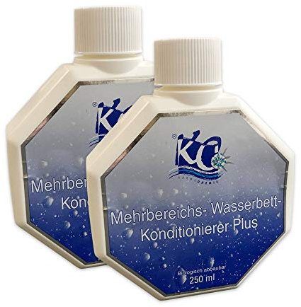 Karmachemie Mehrbereichs Wasserbett Konditioner Plus 2er Set