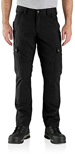 Carhartt - Rugged Flex™ Relaxed Fit Ripstop Cargo Fleece-Lined Work Pant, Pantaloni Casual Uomo