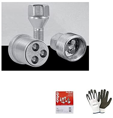 COMPATIBILE CON TOYOTA Yaris Cross dal 2022 in poi (382) BULLONI PERNI VITI ANTIFURTO PER RUOTE CERCHIO IN LEGA AUTO FURGONE SUV