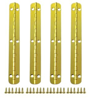 QCAA Solid Brass Surface Bolt, 3, Satin Nickel, 1704 Pack, Made in Taiwan