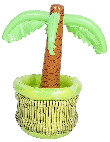 SEWOART Beach Pool Inflatable Ice Bucket Pvc Coconut Shape Beer Cooler Outdoor Party Accessory