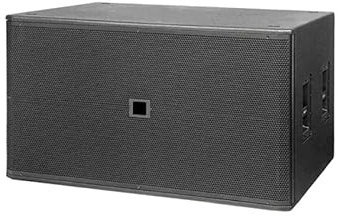Altavoz de subwoofer dual de 18 pulgadas de alta potencia de 1200 W