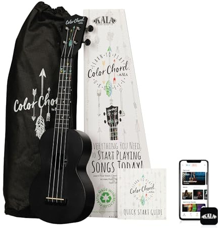 Kala Learn To Play Color Chord™ Recycelte Ukulele