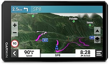 Garmin [renewed] zūmo XT2 – wasserdichtes Motorrad-Navi für On- & Offroad mit ultrahellem 6“ HD-Touchdisplay und vorinstallierter EU-Karte, Schwarz, [Generalüberholt]