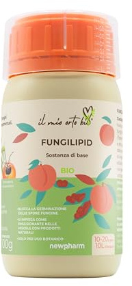 Newpharm® Fungilipid - Fungicida a Base di Lecitina di Soia, Flacone 100 g in Polvere Emulsionabile | Il Mio Orto Bio®