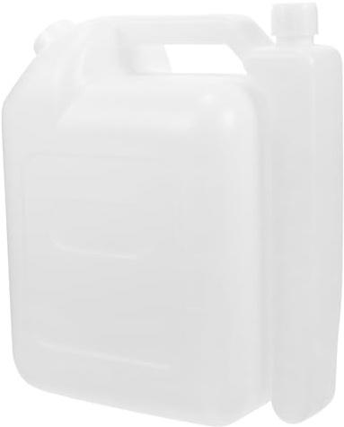 Abaodam Bouteille de Mélange de Carburant 4l en Plastique Solide Réservoir Doseur D’Huile Étanche Usage Moteur 2 Temps Jardinage et Entretien Extérieur