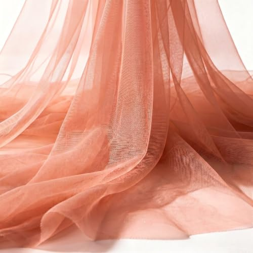 Tessuto in organza al metro, 3 m x 160 cm, morbido tulle, per cucire, in tessuto decorativo per drappeggio, in organza per Arbor, per matrimoni, per cerimonie e feste