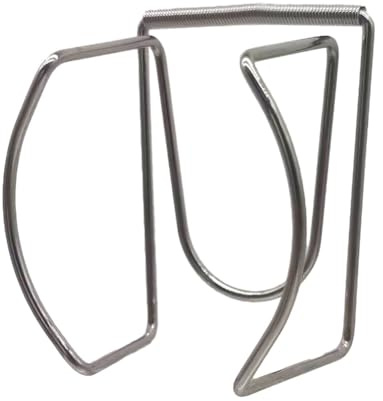 Homeponnew Edelstahl-Tennisball-Taillenclip-Halter, 60 x 58 x 43 mm, Edelstahl, Eigenschaften: Aus Stahl, langlebig, funktional, schlichtes Design