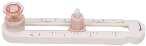 Huairdum Justerbar Cirkelskärare, 3,4-21 Cm Glidande Roterande Pappersskärare, Idealisk för Pappershantverk, Scrapbooking, Skola, Kontor