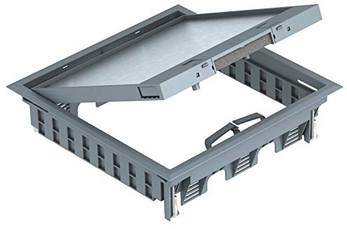 obo-bettermann Set portamecanismo Geräteeinsatz – 3SU 7011 PC/ABS GRAU Eisen