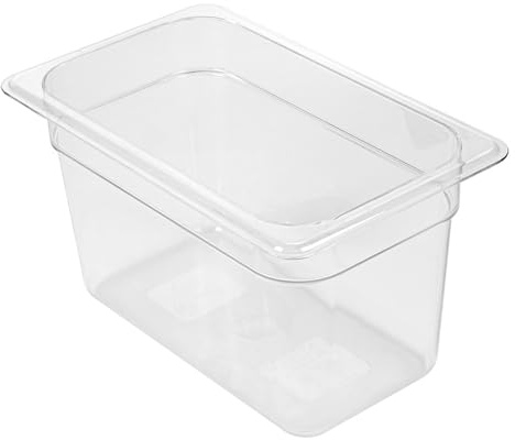 Garcia de Pou pan Gastronorm 1/4, 3.8 l, in policarbonato, 26.5 x 16.2 x 15 cm