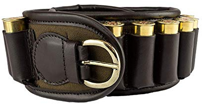 JACK PYKE Heavy Duty Cotton Canvas Cartridge Holding Belt Green