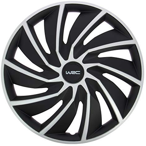 WRC 4 copricerchi Turbo Bicolore per ruote da 16 Pollici