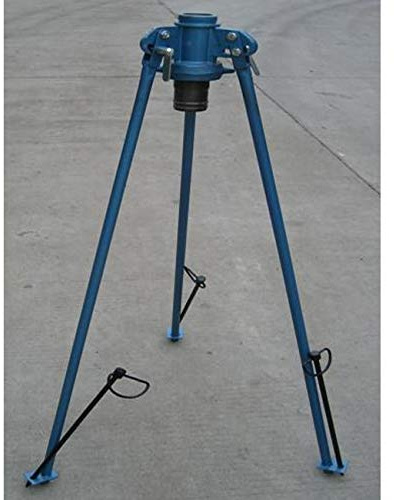 Suinga Support agricole 2 pour arroseur d'arrosage Hauteur : 114 cm. Trépied en acier. Raccord inférieur Layflat 2.