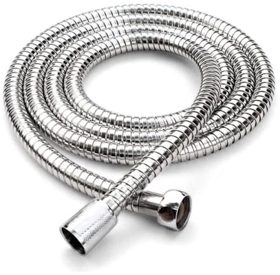 Tappeti Design 1,5 m 2 m Duschschlauch Universal Haushalts heißer weicher Duschschlauch Silber Universal Flexibler Duschschlauch-2 m