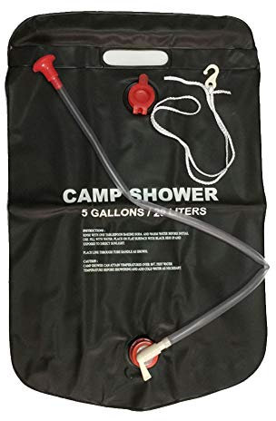 LIANYG Wassertasche 20l Solar-Duschrucksack tragbare Camping-Duschbeutel Heizung mit Schlauch für Lager Campingdusche 492 (Color : A)