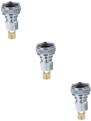 SUPVOX 3pcs Quick Connect Hose Adapter for Sink Faucet Washing Machine Coupling Fitting