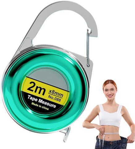 Sybanddimension, mjukt måttband – skräddarmåttband 180 cm sömnadsband | flexibelt fickmåttband, klädmåttband för sömnad av kroppsmått