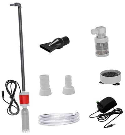 Sharplace Aquarium Wasserwechsler Wasserwechsler Aquariumsandreiniger Set zum Reinigen von Kies und Sand, 2 -Meter -Schlauch