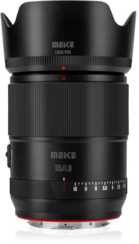 Meike Objectif AF-STM grand angle 35 mm F1.8 - Objectif autofocus fixe Prime pour appareil photo Panasonic Lumix Sigma Leica L-Mount S1 S1R S1R II S1H S5 FP SL SL2