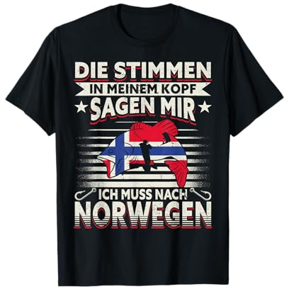 Angeln Norwegen T-Shirt