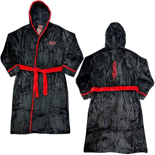 Slipknot Bademantel Band Logo and Tribal S Back Print Nue offiziell Unisex