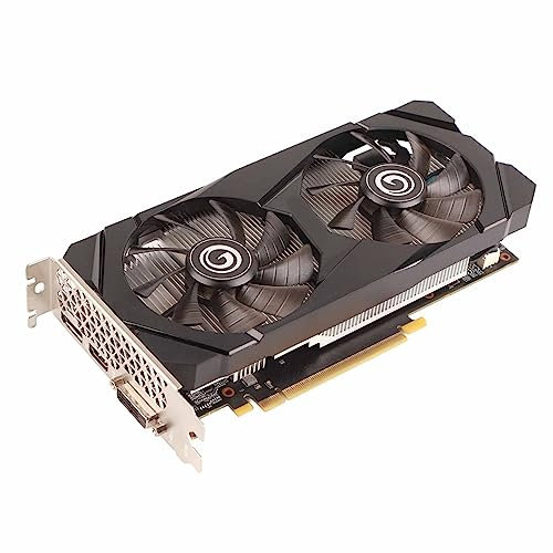 VBESTLIFE Scheda Grafica GTX1660Ti 6G, GDDR6, 192 Bit, PCI Express 3.0 X16, 1800/12000 MHz, 7680x4320, Scheda Video per Giochi HDR 4K con HDMI, Porte 3DP