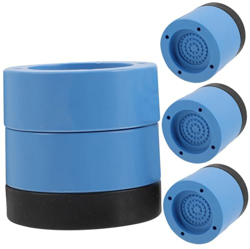 MAGICLULU 4pcs Bed Risers Furniture Leg Pads Shock-absorbing Pad for Bed Sofa and Washing Machine