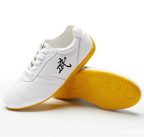 SerendipitousWhisper Scarpe Arti Marziali Unisex Scarpe Tai Chi Scarpe Kung Fu Scarpe Karate Tradizionale Traspiranti Comfort Suola in Gomma Cinese Wushu Yoga Tai Chi per Uomini Donne