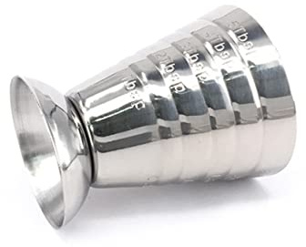 Mikinona Tasse à Mesurer En Acier Inoxydable 75 Ml Multifonction Conique, Barre Jigger En Inox 304, Lot De 3 Pièces Pour Préparation De Cocktails Professionnels