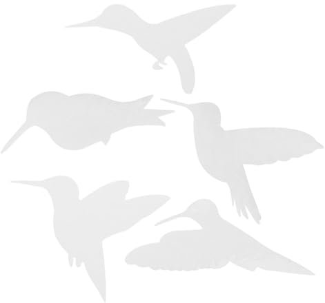 GRIRIW 15stücke Fensterfolie Kollision Statische Fensteraufkleber Entfernbare Dekorative Aufkleber Für Glasfenster Sonnenfänger-aufkleber Schutz Vor Vogelschlag