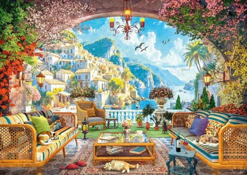 Ravensburger Puzzle 1000 Mediterranena View